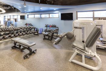 24-Hour fitness center and studio